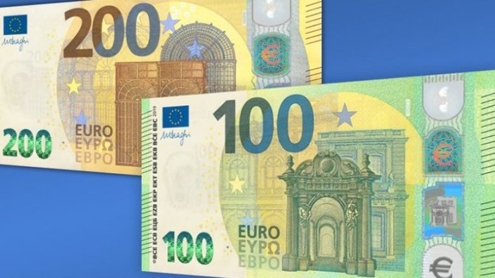 Yeni 100 ve 200 avroluk banknotlar tedavülde