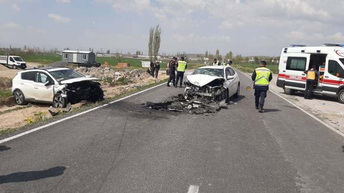 Kayseri'de trafik kazası! 7 yaralı