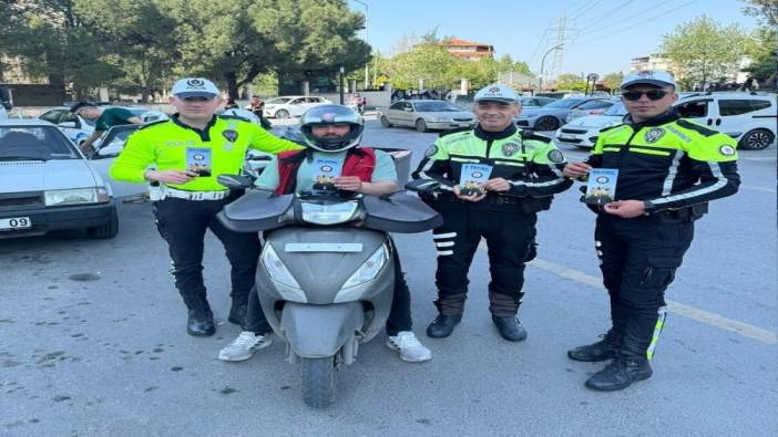 Polis ekipleri motokuryelere eğitim verdi