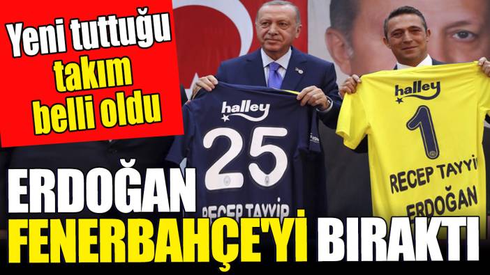 Erdoğan Fenerbahçe'yi bıraktı! Yeni tuttuğu takım belli oldu