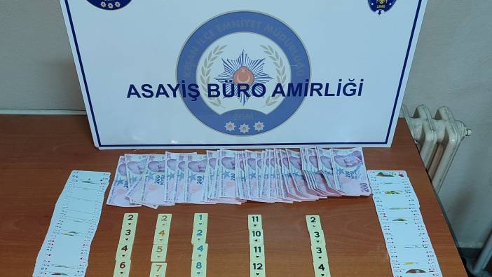 Edirne'de kumar oynayanlar suçüstü yakalandı