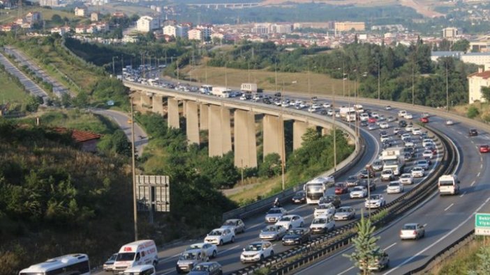 Tatilciler dönüş yolunda