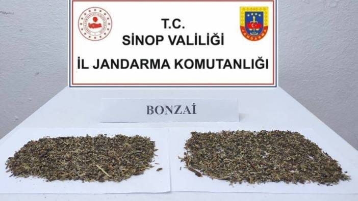 Sinop-Gerze Karayolu'nda uyuşturucu operasyonu