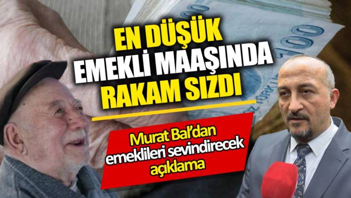 En düşük emekli maaşında rakam sızdı ‘SGK Uzmanı Murat Bal’dan emeklileri sevindirecek açıklama’