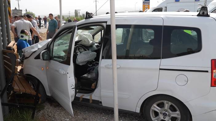 Kırıkkale'de trafik kazası: 6 yaralı