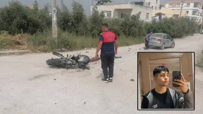 Lise son sınıf öğrencisi Eren Benli motosiklet kazasında öldü