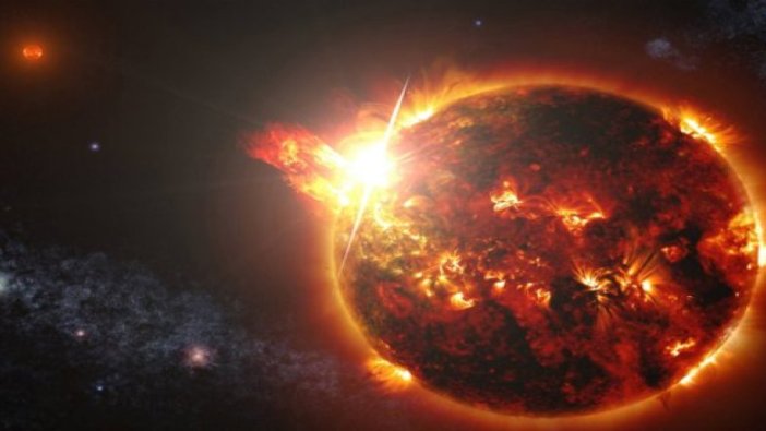 Güneş dışındaki bir yıldızda yaşanan taç kütle atımı ilk kez gözlemlendi