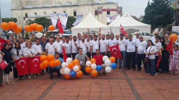 Kızılay Çadırı'nda AKP propagandası