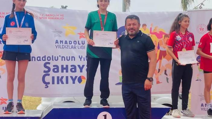 Körfez'in Türkiye şampiyonu 2 bin metrede birinci