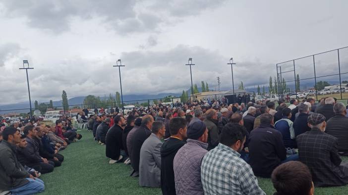 Kayseri'de yağmur duası yapıldı