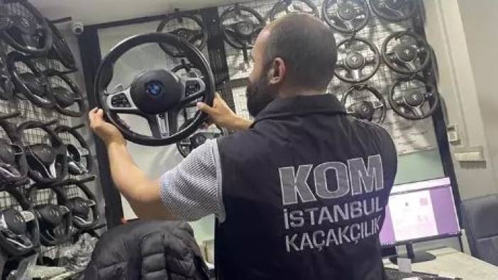 İstanbul’da kaçak yedek parça satanlara operasyon: Gözaltılar var