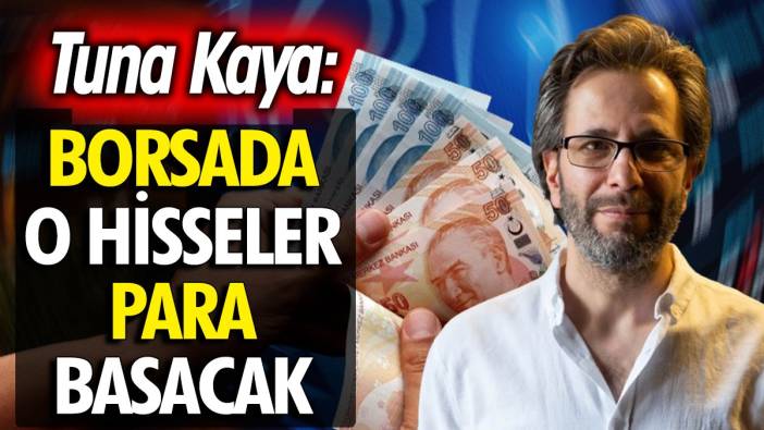 Tuna Kaya: Borsada o hisseler para basacak
