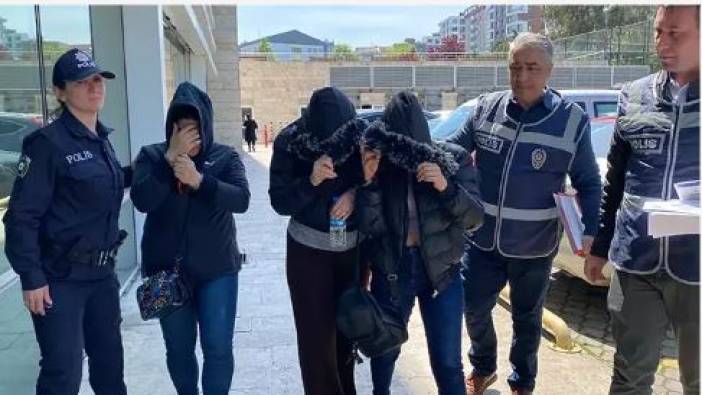 Samsun'da 3 kız kardeşe hırsızlıktan gözaltı