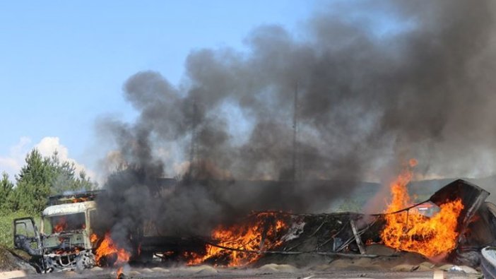 Anadolu Otoyolu'ndaki trafik kazası ulaşımı aksattı