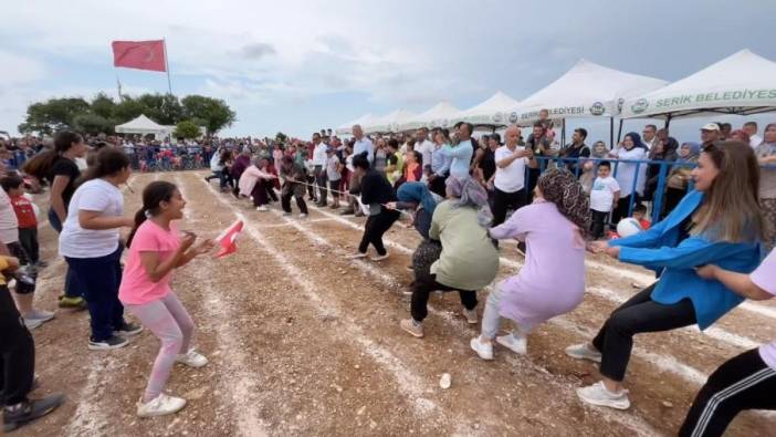 Bu kez anneler yarıştı