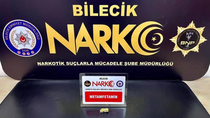 Bilecik'te uyuşturucu operasyonu '1 kişi yakalandı'