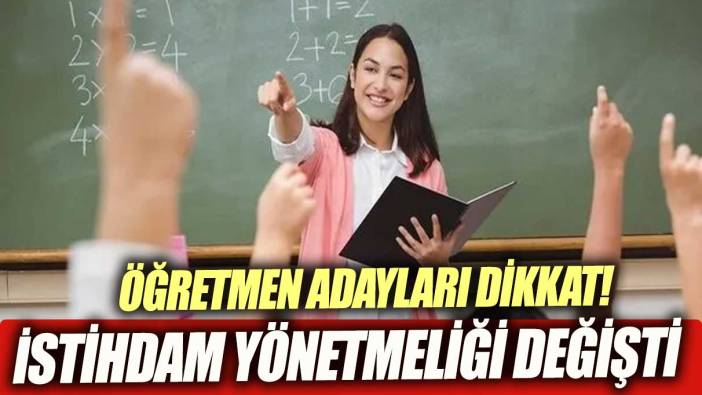 Öğretmen adayları dikkat! Sözleşmeli öğretmen istihdam yönetmeliği değişti