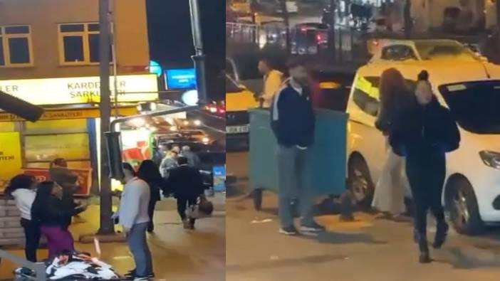 Beyoğlu'nun ortasında siyahi kadınlarla fuhuş pazarlığı