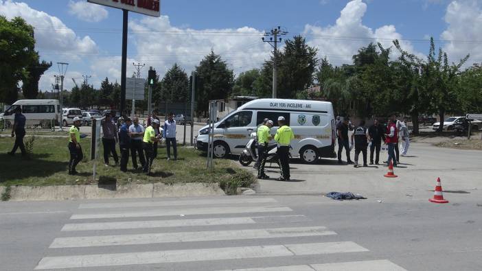 TIR ile çarpışan motosiklet sürücüsü öldü