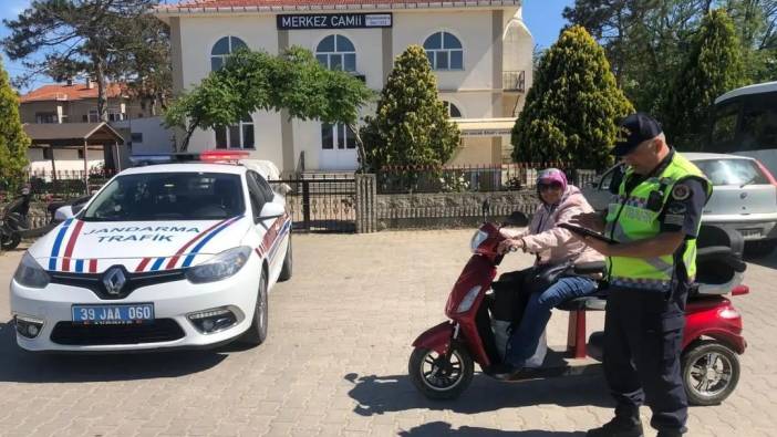 Kırklareli’de motosiklet kullananlara denetim