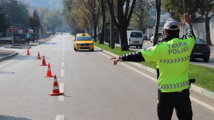 Edirne'de trafik denetimi