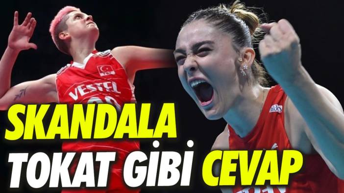 A Milli Kadın Voleybol Takımımız için yapılan skandala tokat gibi cevap!