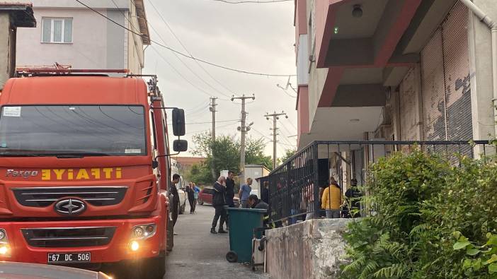 Zonguldak’ta yangını paniği