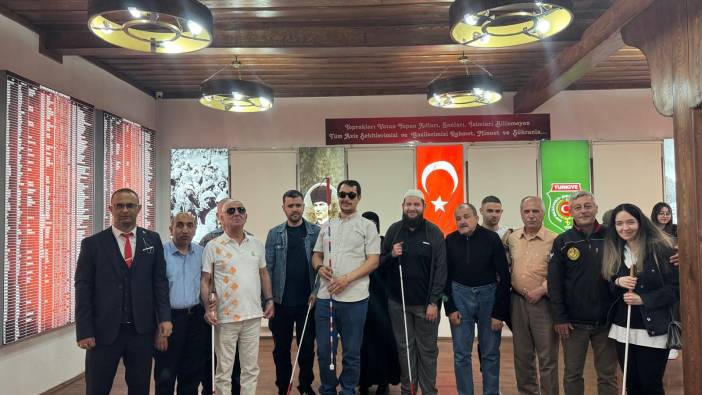 Altı Nokta Körler Derneği Kütahya Şubesinden anlamlı ziyaret