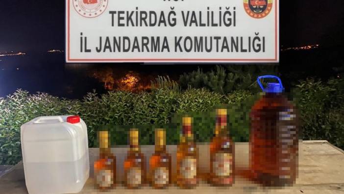 Tekirdağ’da peş peşe operasyonlar: Silah, kaçak içki ve uyuşturucu ele geçirildi