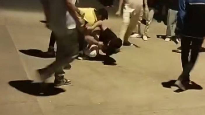 Alanya’da iskelede kavga