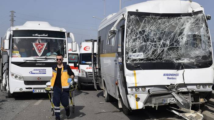 Manisa'da can pazarı: 35 yaralı