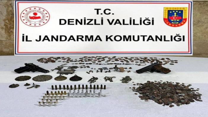 Denizli’de nefes kesen tarihi eser kaçakçılığı operasyonu