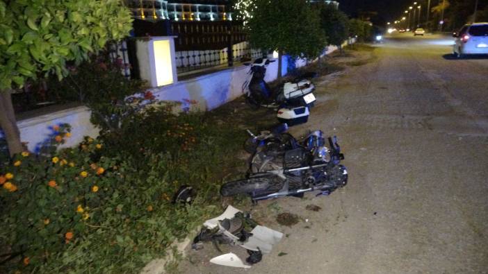 Manavgat'ta 2 motosiklet çarpıştı: 3 Kişi yaralandı