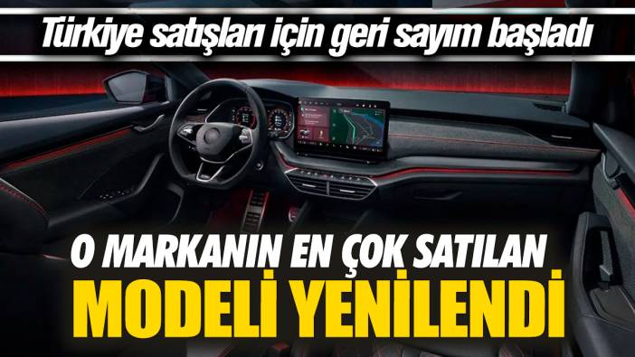 O markanın en çok satılan modeli yenilendi! Türkiye satışları için geri sayım başladı