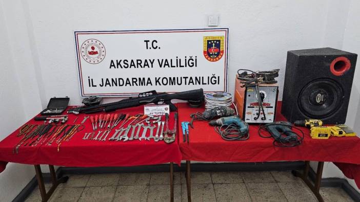 Aksaray'da hırsız JASAT'tan kaçamadı