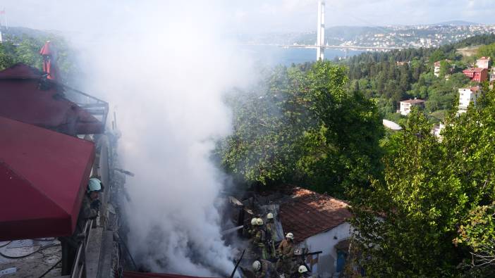 Fethipaşa Korusu yakınında korkutan yangın