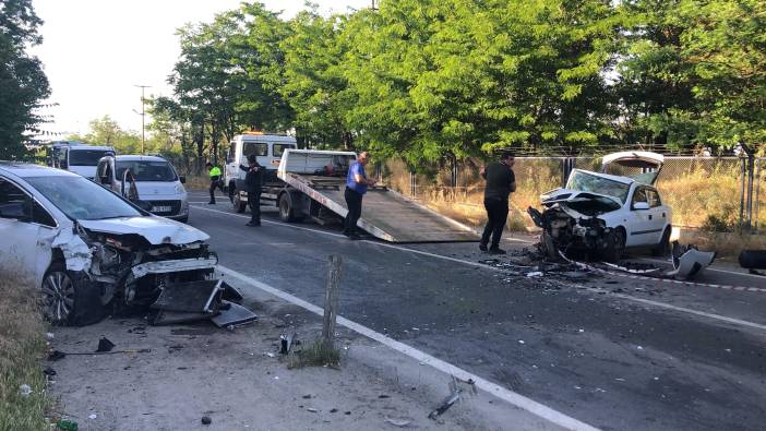 Tekirdağ’da zincirleme kaza: 1’i çocuk 6 yaralı