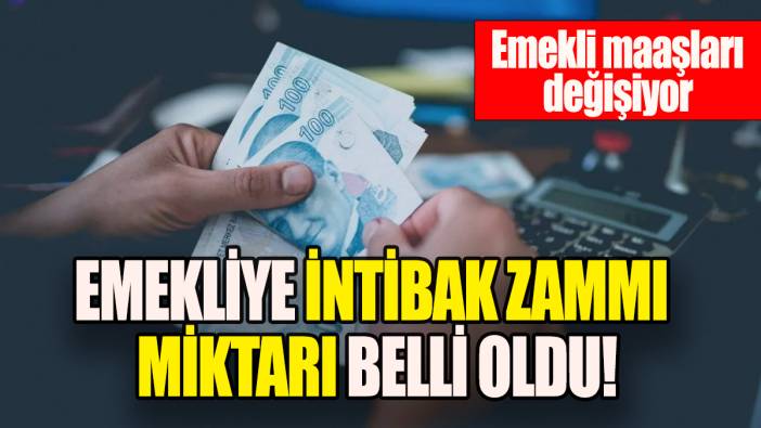 Emekliye intibak zammı miktarı belli oldu: Emekli maaşları değişiyor!