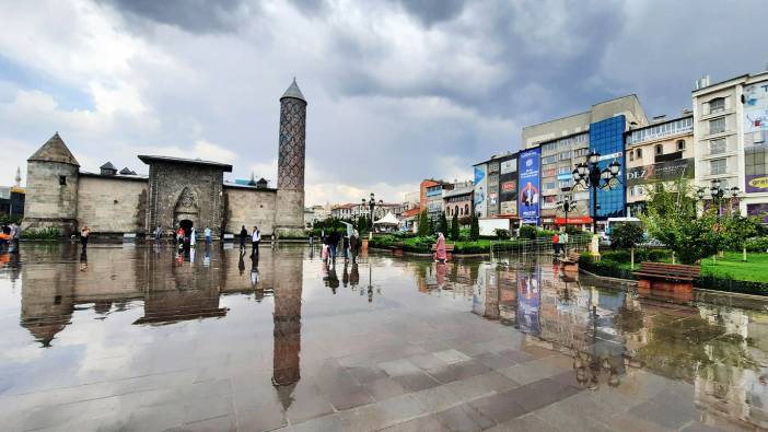 Erzurum'da sağanak yağış uyarısı