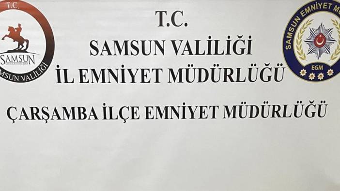 Samsun'da hırsızlık yapan şahıslar yakalandı