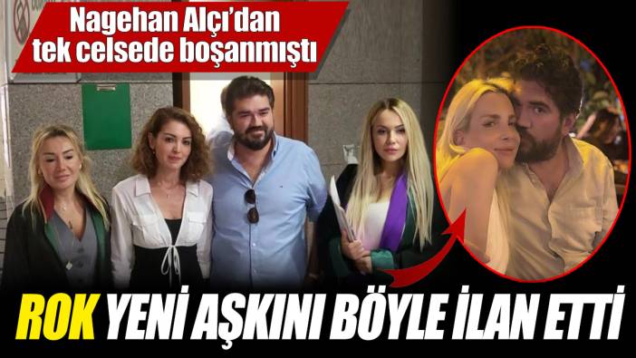 Rasim Ozan Kütahyalı yeni aşkını böyle ilan etti! Tek celsede boşanmıştı