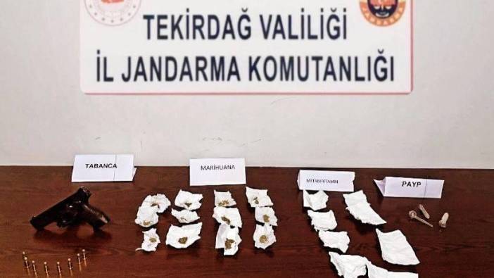 Tekirdağ'da uyuşturucu ve silah operasyonu: 11 gözaltı