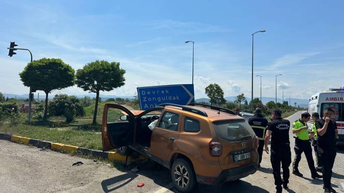 Zonguldak’ta otomobiller çarpıştı: 1 ölü, 1 yaralı