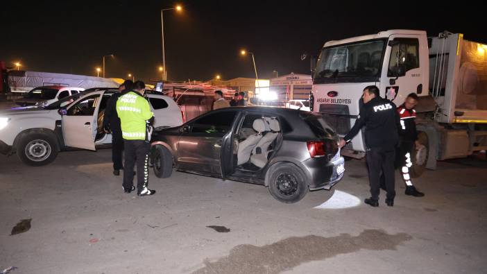 "Dur" ihtarına uymayan sürücü zor anlar yaşattı