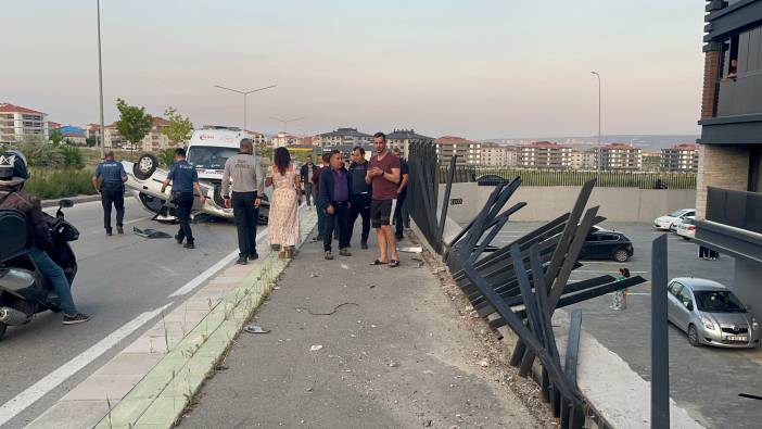 Eskişehir'de kaza: Facianın eşiğinden dönüldü