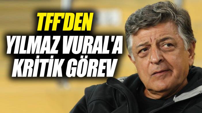 TFF'den Yılmaz Vural'a kritik görev