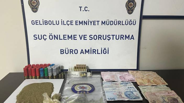 Çanakkale'de uyuşturucu operasyonu