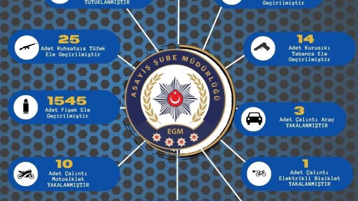 Adana polisi 102 ruhsatsız silah ele geçirdi