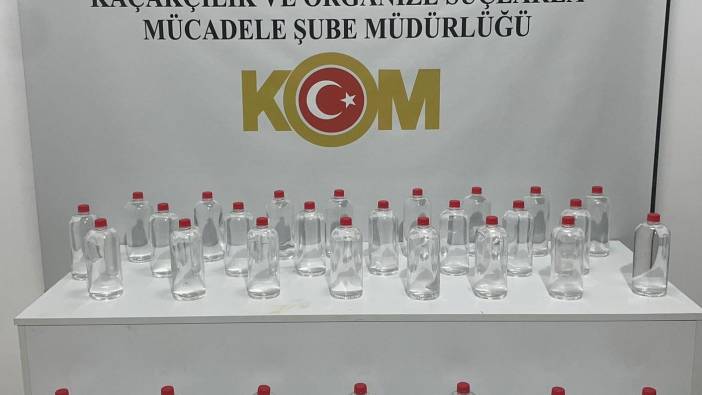 Samsun’da sahte içki operasyonu: 3 gözaltı