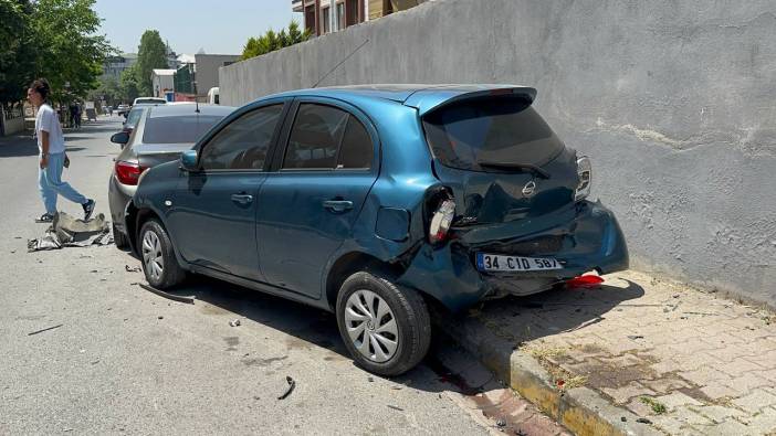 İstanbul’da zincirleme kaza: 1 yaralı